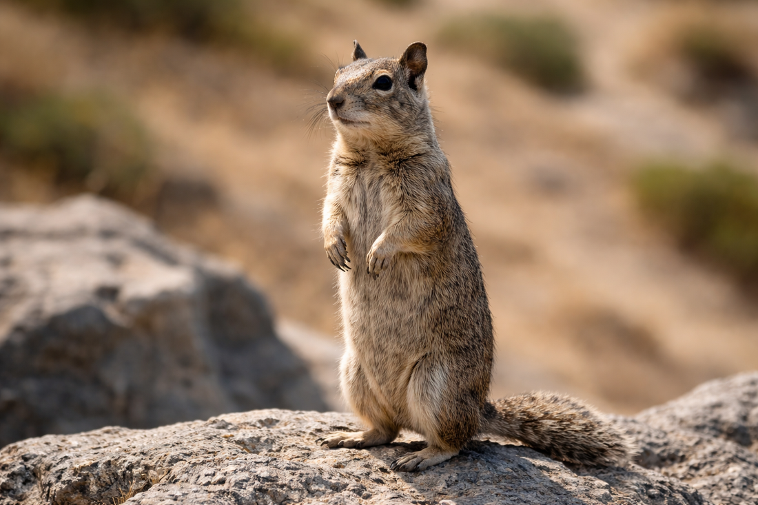 9 Fun Facts About California Ground Squirrels